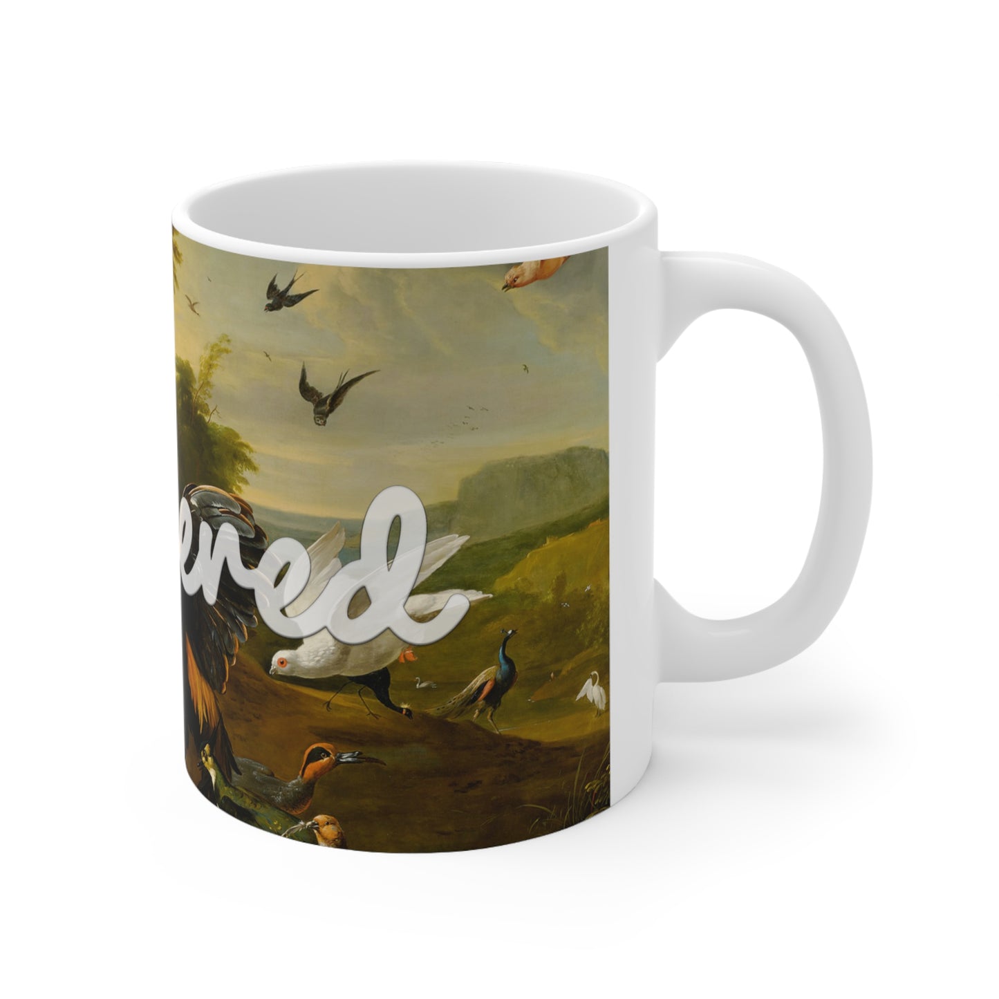 Feathered Mug